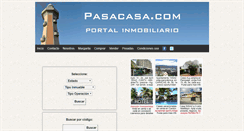 Desktop Screenshot of pasacasa.com